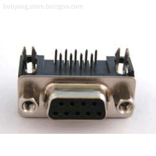 D-SUB PCB Male Dual Row Right Angle Stamped